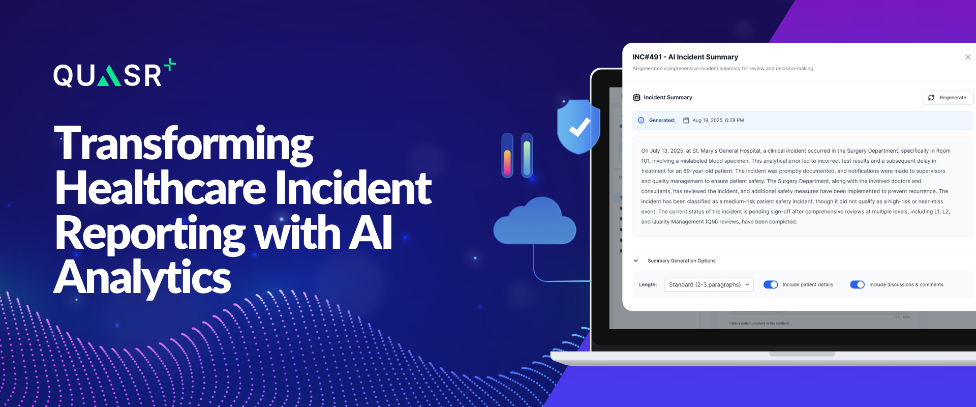 Transforming Healthcare Incident Reporting with AI Analytics - QUASR+ ...
